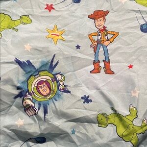 Toy story fitted crib sheet